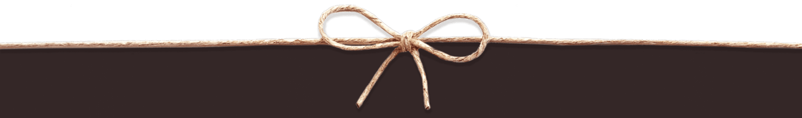 Fiocco in spago naturale per confezioni artigianali