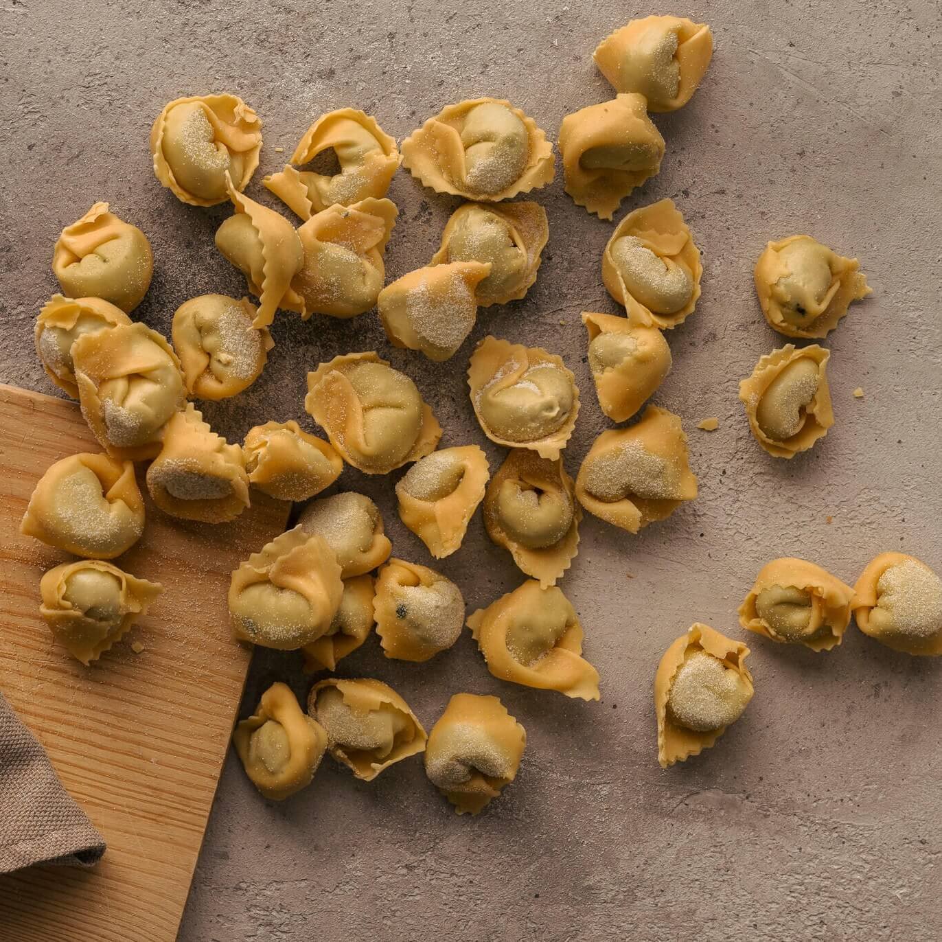 Ravioli ricotta e spinaci pasta fresca artigianale Pane al Pane Mantova